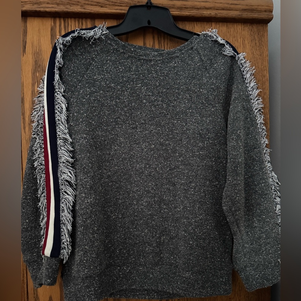 Gray sweater